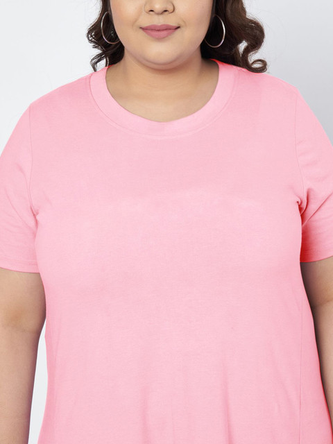 BRINNS Women Plus Size Pure Cotton T-shirt Dress - Image 2