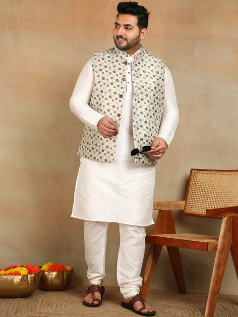 Sztori Men Woven Design Nehru Jacket - Image 6