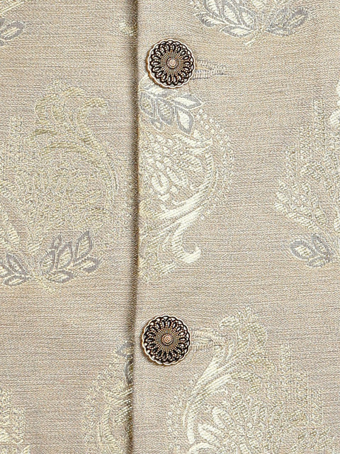 Sztori Men Woven Design Nehru Jacket - Image 2