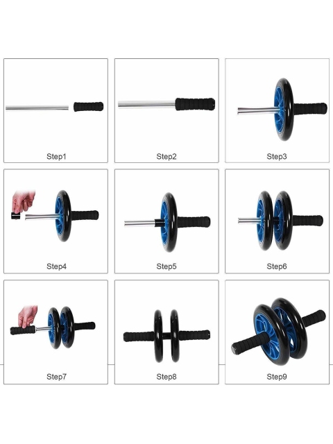 HackerX Abdominal Wheel Ab Roller - Image 2