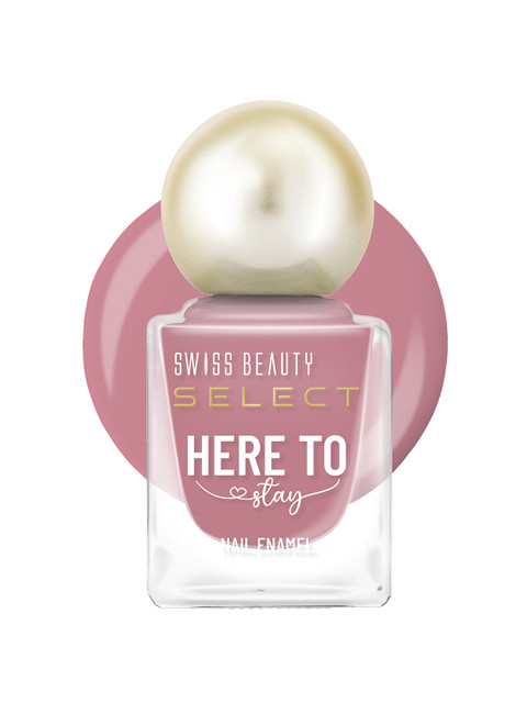 SWISS BEAUTY Select Here to Stay Long Lasting Nail Enamel 12 ml - Nude Avenue 04