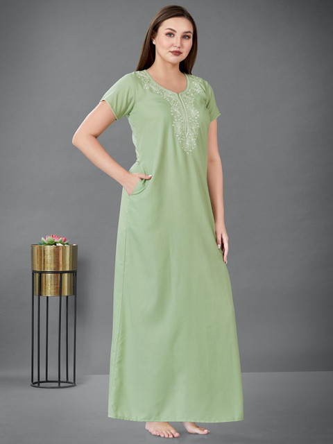 Sand Dune Printed Maxi Nightdress - Image 4