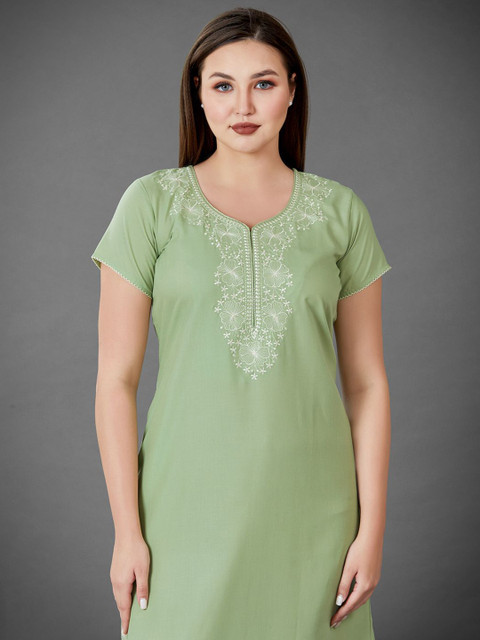 Sand Dune Printed Maxi Nightdress - Image 3