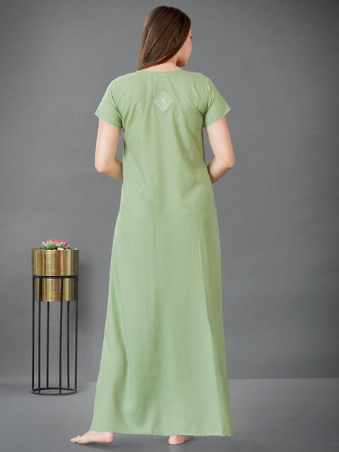 Sand Dune Printed Maxi Nightdress - Image 6