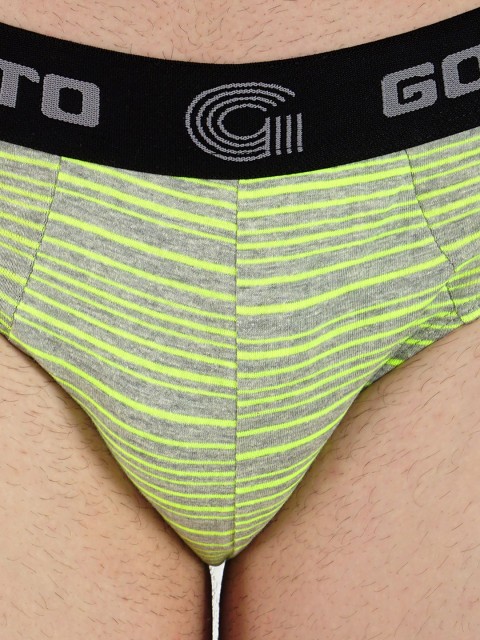 GOTO Striped Hipster Briefs - Image 6