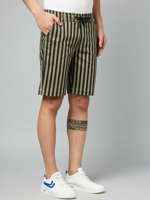Watello Men Striped Technology Shorts - Image 2