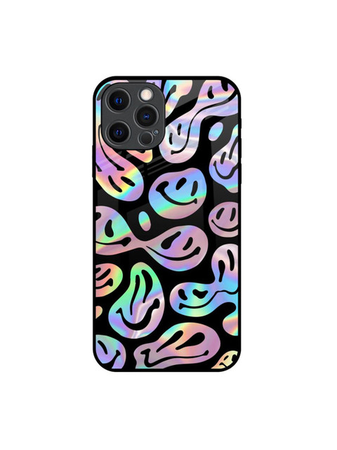 QRIOH Quirky Printed iPhone 12 Pro Back Case Mobile Accessories