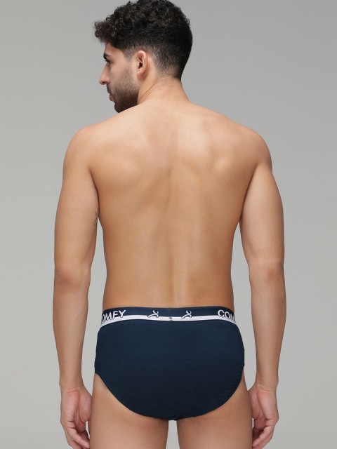 AMUL COMFY Men Pack Of 2 Pure Cotton Mid-Rise Basic Briefs AC-CBRIOE-AF-LB-3XL-2PC - Image 4