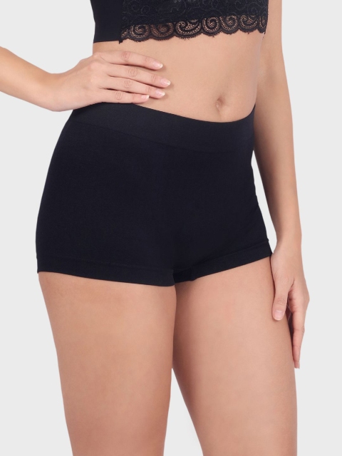 Luella Full Coverage Mide Rise Wide Band Elastic Waist Boyshorts - Image 2