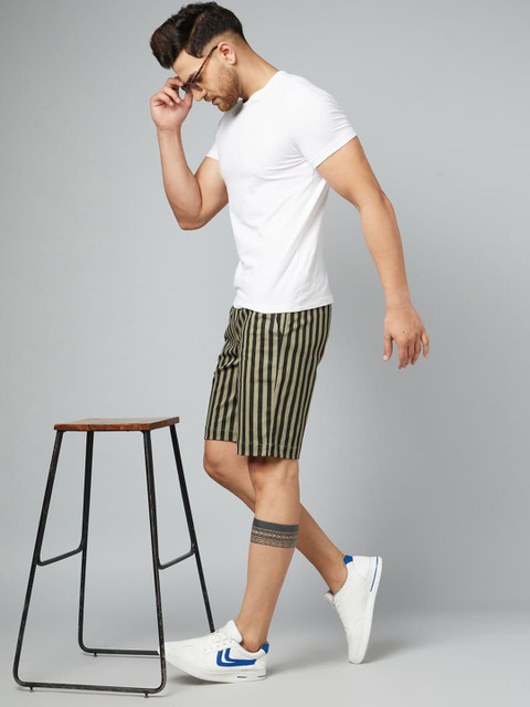 Watello Men Striped Technology Shorts - Image 5