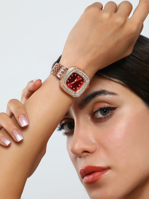 HAUTE SAUCE Women The Jolie Vortex Square Watch Watch SS25_HSWC1323 - Image 6