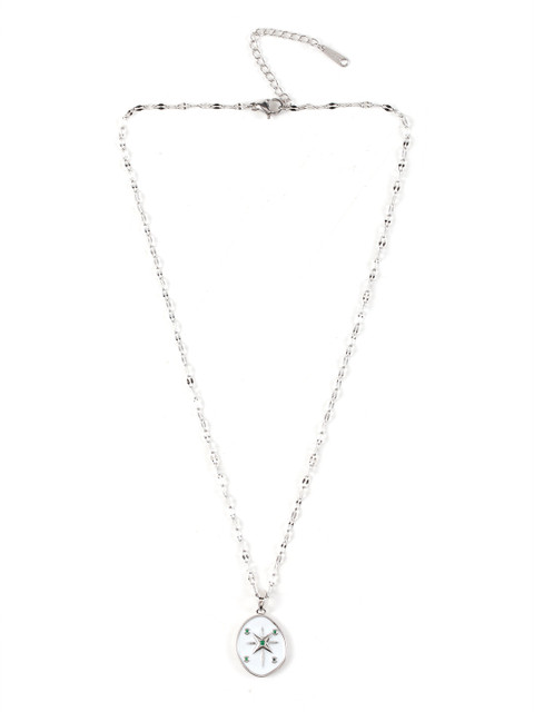 DressBerry Star Enamelled Pendant Chain