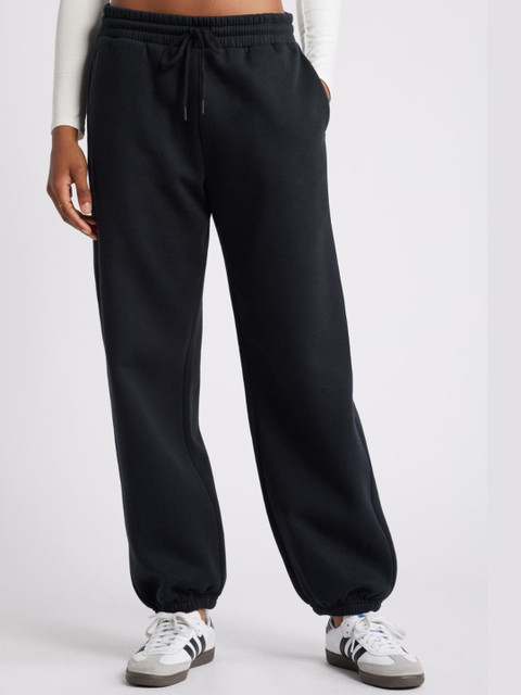 FLYNOFF Women Relaxed Loose Fit Easy Wash Joggers Trousers