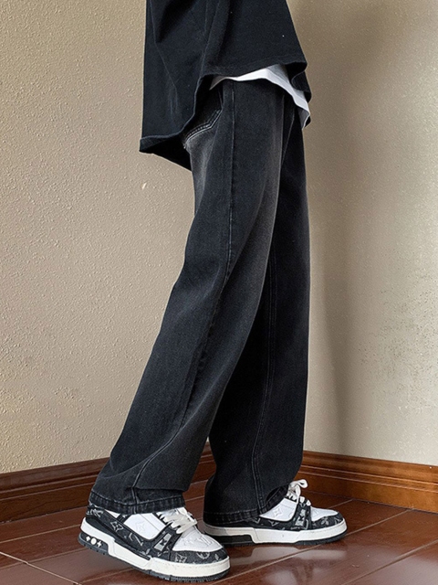 HERE&NOW Men Regular Fit Mid-Rise Jeans