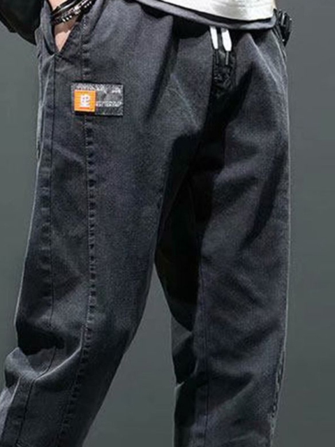 HERE&NOW Men Regular Fit Mid Rise Clean Look Jeans - Image 2
