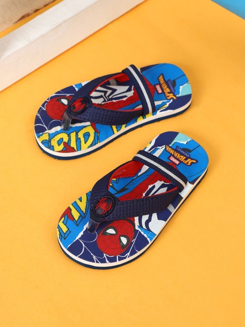 Kids Ville Boys Spiderman Printed Flip-Flop