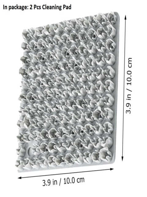 Baskety Grey & White 2 Pieces Fruit And Vegetable Cleaning Pads - Image 7
