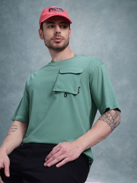 The Roadster Life Co. Relaxed Fit Pure Cotton T-shirt