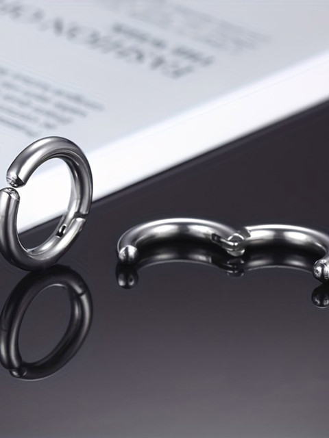 The Roadster Lifestyle Co Circular Hoop Earrings