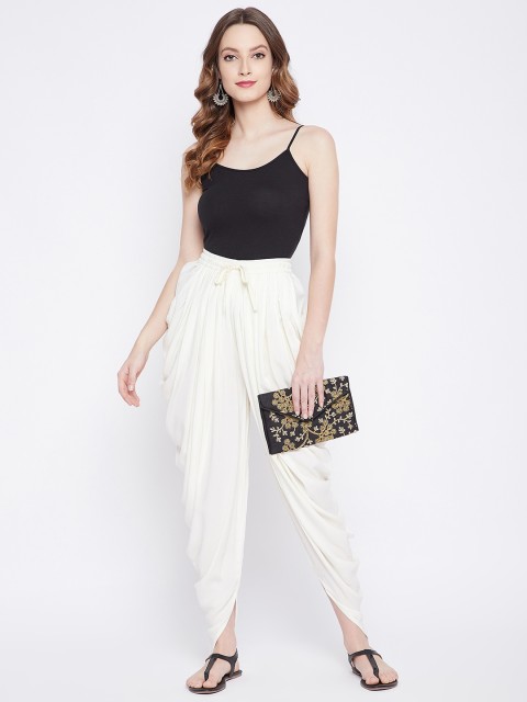 Castle Lifestyle Women Solid Dhoti Pants - Image 4