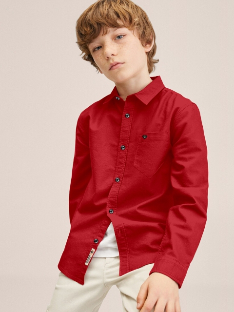 SKY PEARL Boys Comfort Opaque Casual Shirt - Image 5
