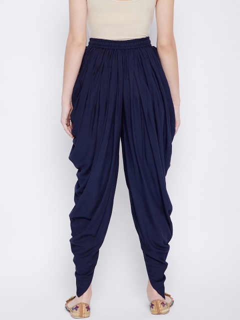 Castle Lifestyle Women Solid Dhoti Pants - Image 3