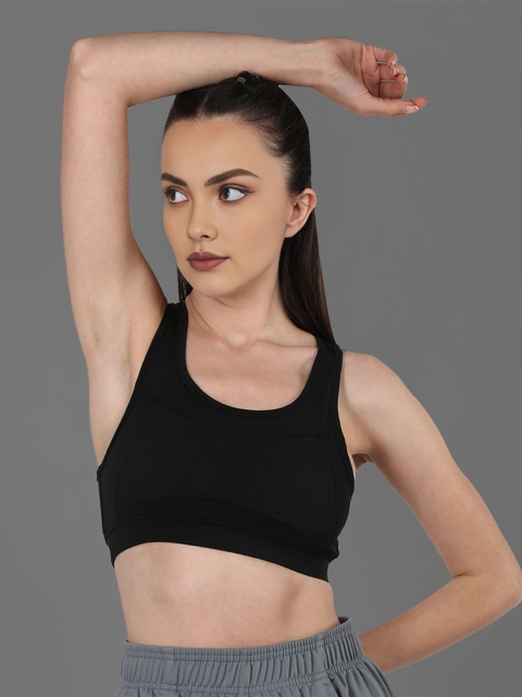 HRX by Hrithik Roshan Women Solid Full Coverage Lightly Padded Dry Fit Workout Bra