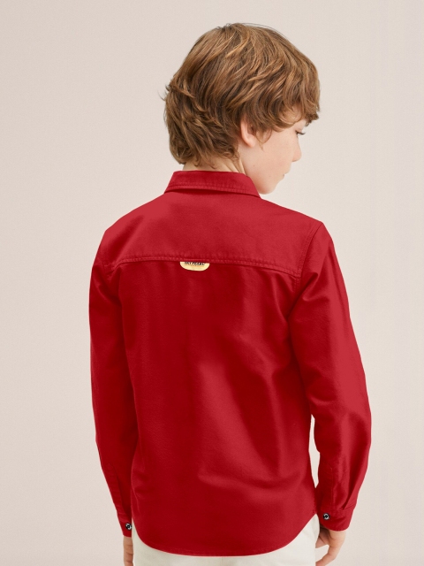 SKY PEARL Boys Comfort Opaque Casual Shirt - Image 3