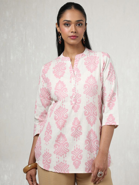 Soch Mandarin Collar Printed Tunic