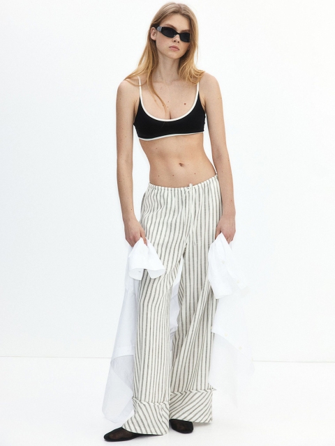 H&M Wide Drawstring Trousers