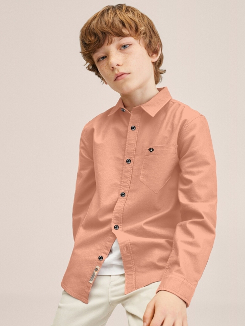 SKY PEARL Boys Comfort Opaque Casual Shirt - Image 5