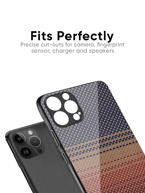 QRIOH Abstract Printed iPhone 13 Mini Back Case Mobile Accessories - Image 3