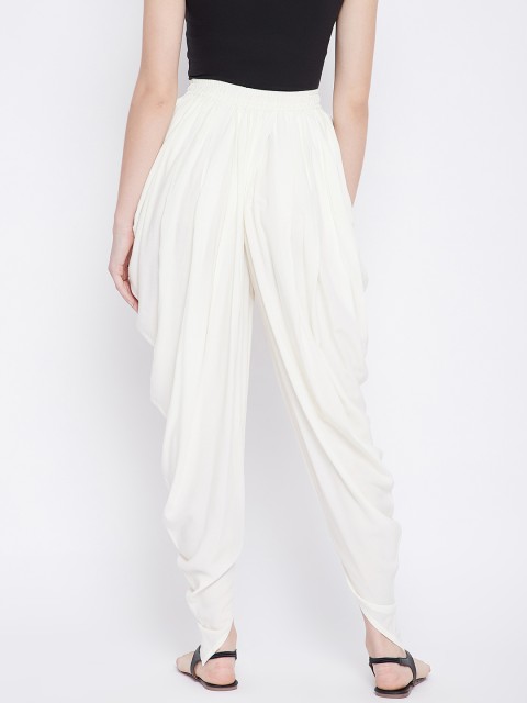 Castle Lifestyle Women Solid Dhoti Pants - Image 3