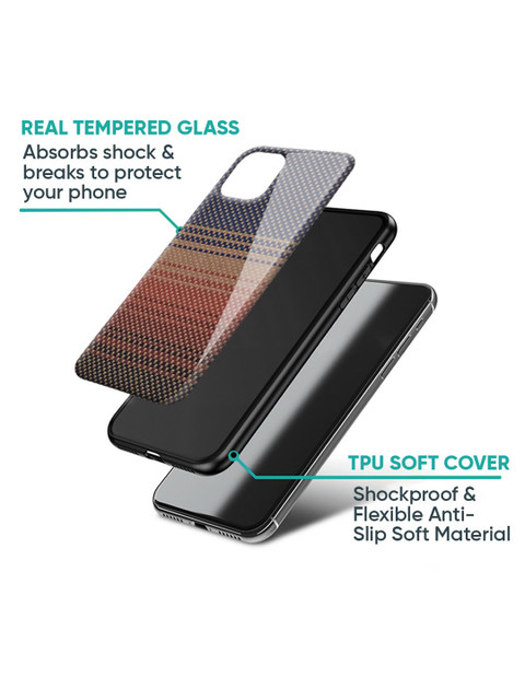 QRIOH Abstract Printed iPhone 13 Mini Back Case Mobile Accessories - Image 4