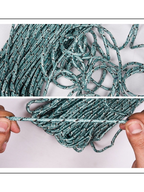 Kuber Industries Pink & Blue 3 Pieces Synthetic Cloth Drying Rope - Image 6