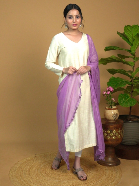 HELLA FASHIONS Chiffon Dupatta