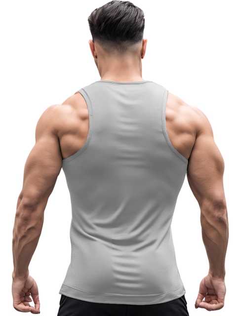 3Colors Printed InnerwearVests VEST-NCUT-RACELIFT-GREY_M - Image 3