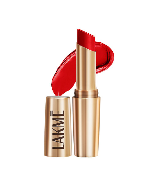 Lakme 9to5 Powerplay Priming Matte Lipstick With Vit E Lasts 16Hr 3.6g - Red Twist