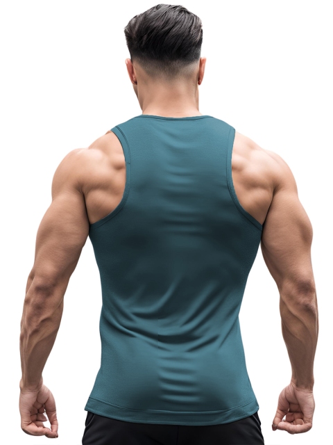 3Colors Printed InnerwearVests VEST-NCUT-GOAT-AF BLUE_M - Image 3