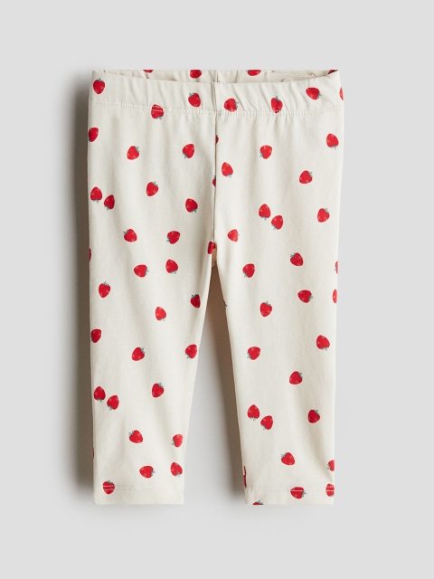 H&M Printed Cotton Leggings