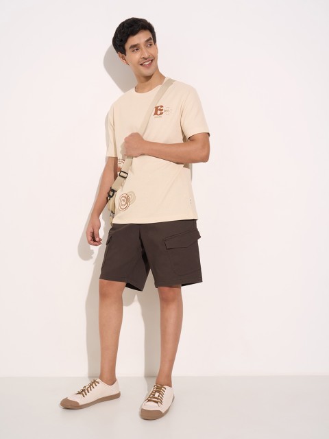 7 Alt by Pantaloons Men Cargo Shorts - Image 6
