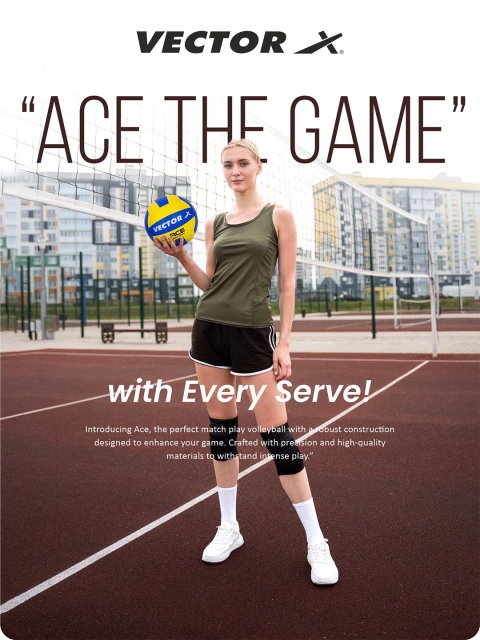 VECTOR X Ace Soft Touch Volleyball - Image 7