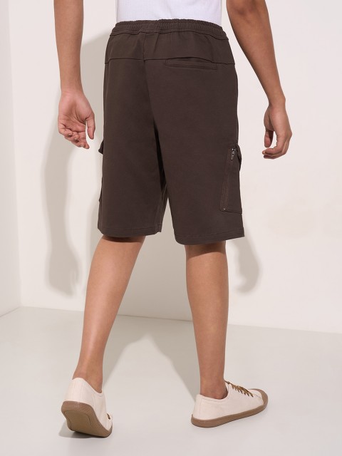 7 Alt by Pantaloons Men Cargo Shorts - Image 4