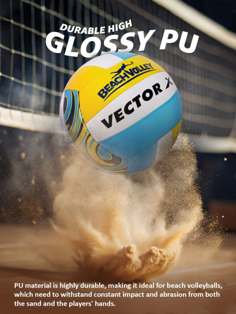 VECTOR X Beach Volleyball With Soft Touch - Image 6