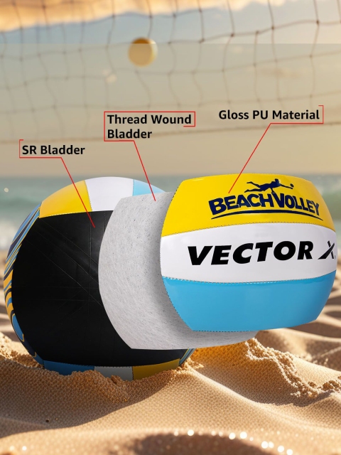 VECTOR X Beach Volleyball With Soft Touch - Image 7