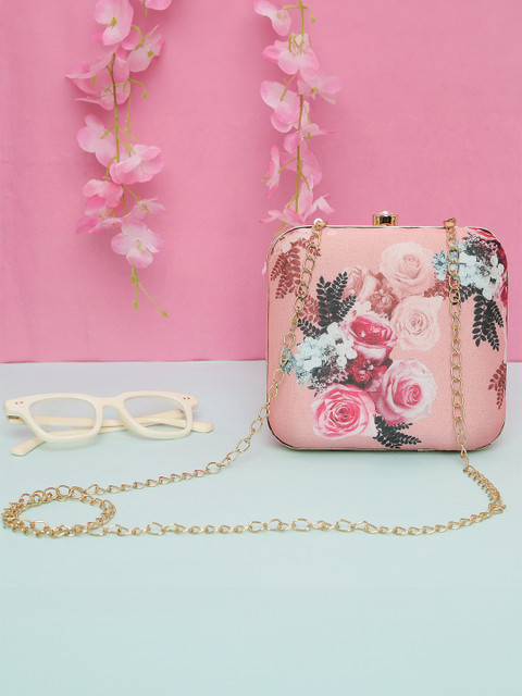 WORTHYY ACCESSORIES Embellished Box Clutch