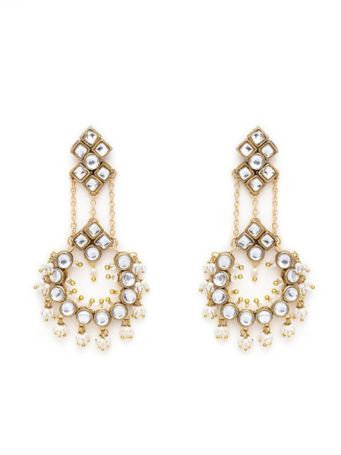 BeAbhika Contemporary Drop Earrings - Image 2