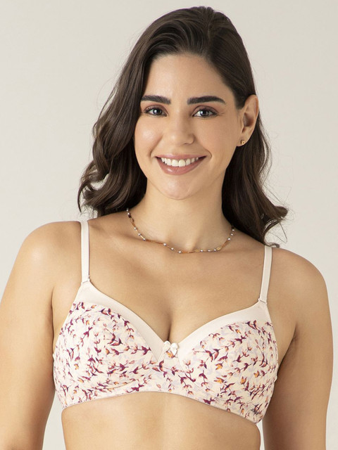 Amante Floral Bra Full Coverage Lightly Padded