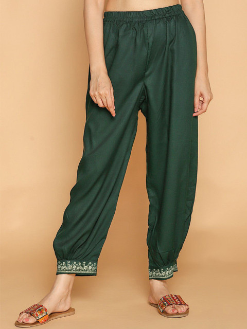 LetsDressUp Women Printed Loose Fit Viscose Rayon Salwar