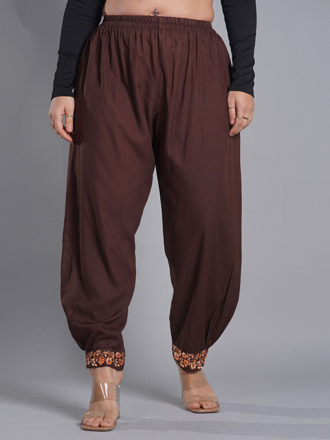 LetsDressUp Women Printed Loose Fit Viscose Rayon Salwar